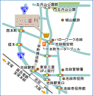 こいし歯科　MAP